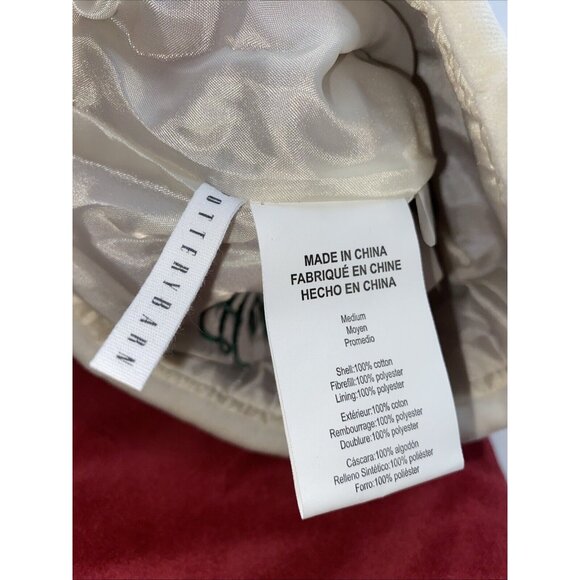 Pottery Barn Henry Velvet Stocking Christmas Monogram Holiday Xmas Red Cream - Picture 4 of 12